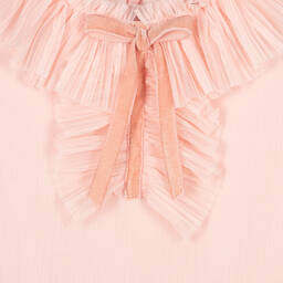 Patachou-Girls Pink Chiffon Dress | Childrensalon Outlet