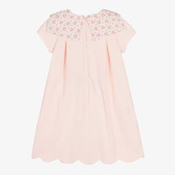 Patachou-Girls Pink Cotton Floral Liberty Dress | Childrensalon Outlet