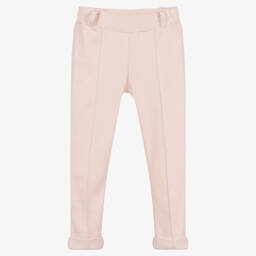 Patachou-Girls Pink Cotton Trousers | Childrensalon Outlet
