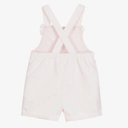 باتاشو-Girls Pink Dungaree Shorts | Childrensalon Outlet
