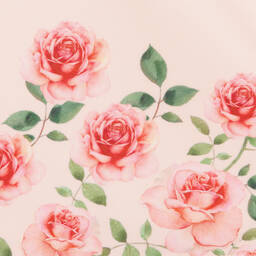 Patachou-Розовое платье-шифт с цветами | Childrensalon Outlet