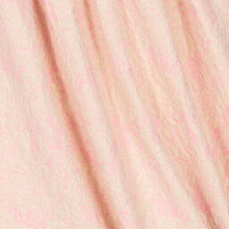 Patachou-Girls Pink & Gold Floral Jacquard Dress | Childrensalon Outlet