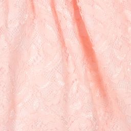 Patachou-Girls Pink Lace Dress | Childrensalon Outlet