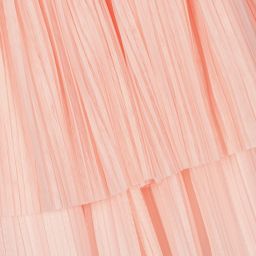 Patachou-Girls Pink Lace & Tulle Dress | Childrensalon Outlet