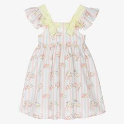 Patachou-Girls Pink Marshmallow Dress | Childrensalon Outlet