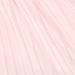 Patachou-Girls Pink Pleated Cotton Dress | Childrensalon Outlet