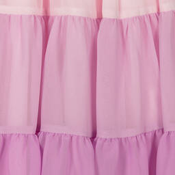 Patachou-Girls Pink & Purple Chiffon Dress | Childrensalon Outlet