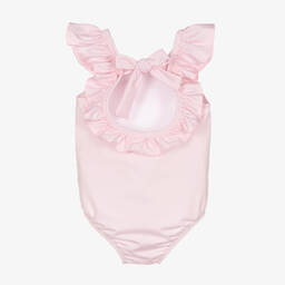 Patachou-Girls Pink Ruffle Swimsuit | Childrensalon Outlet