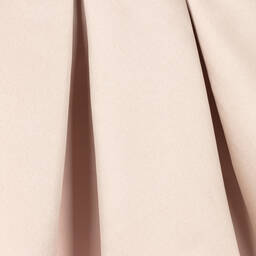 Patachou-Girls Pink Satin Bow Dress | Childrensalon Outlet