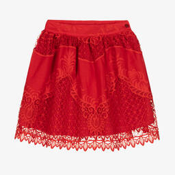 Patachou - Girls White Lace Skirt | Childrensalon Outlet Patachou - Girls White Lace Skirt | Childrensalon Outlet
