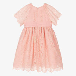 Patachou-Girls Rose Lace Charm Dress | Childrensalon Outlet
