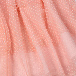 Patachou-Girls Rosy Dot Tulle Delight | Childrensalon Outlet