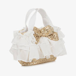 Patachou-Girls Shimmer Sequin Chiffon Purse | Childrensalon Outlet