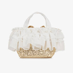 Patachou-Girls Shimmer Sequin Chiffon Purse | Childrensalon Outlet