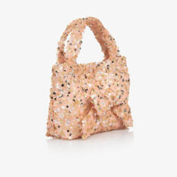 Patachou-Girls Sparkling Pink & Gold Purse | Childrensalon Outlet