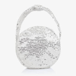 Patachou-Сверкающий серебристый клатч для девочек | Childrensalon Outlet
