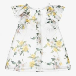 Patachou-Белое шифоновое платье для девочек | Childrensalon Outlet