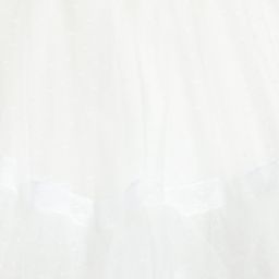 Patachou-Girls White Tulle Dress | Childrensalon Outlet