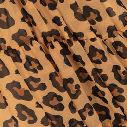 Patachou-Girls Yellow & Black Leopard Print Dress | Childrensalon Outlet