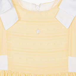 Patachou-Girls Yellow Sleeveless Dress | Childrensalon Outlet