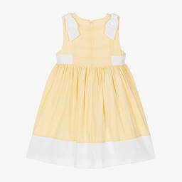 Patachou-Girls Yellow Sleeveless Dress | Childrensalon Outlet