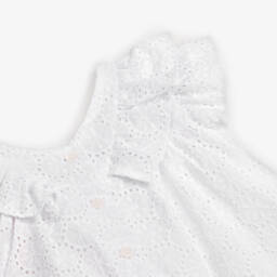 Patachou-Infant Girls' Breezy White Ensemble | Childrensalon Outlet