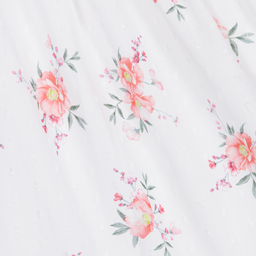 Patachou-Ivory & Pink Floral Dress | Childrensalon Outlet