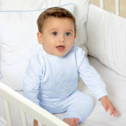 Patachou-بدلة رياضية زرقاء دافئة للأولاد الصغار | Childrensalon Outlet