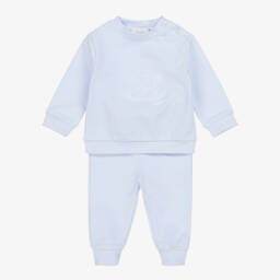 Patachou-بدلة رياضية زرقاء دافئة للأولاد الصغار | Childrensalon Outlet