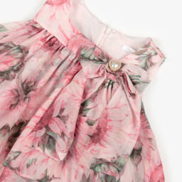 Patachou-Little Ladies Blush Floral Dress | Childrensalon Outlet