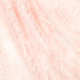 Patachou-Pink Chiffon & Lace Dress  | Childrensalon Outlet