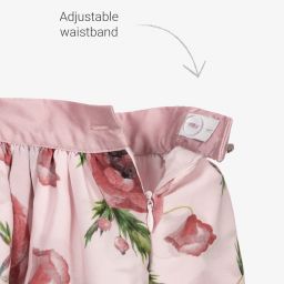 Patachou-Pink Chiffon Poppy Skirt | Childrensalon Outlet