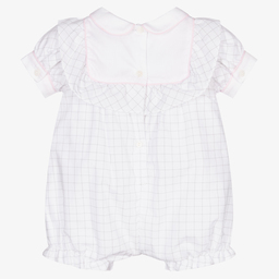 Patachou-Бело-серый хлопковый песочник | Childrensalon Outlet