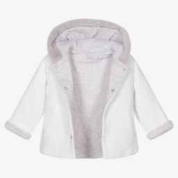باتاشو-White Padded Pram Coat | Childrensalon Outlet
