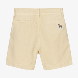 Paul Smith Junior-Boys Beige Chino Shorts | Childrensalon Outlet