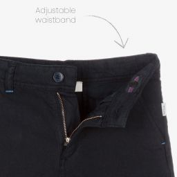 Paul Smith Junior-Синие шорты чинос для мальчиков | Childrensalon Outlet