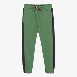 boys green joggers