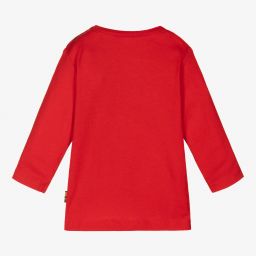 Paul Smith Junior-Красный хлопковый топ для мальчиков | Childrensalon Outlet