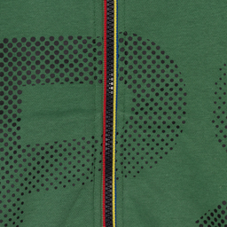 Paul Smith Junior-Green Logo Zip-Up Top | Childrensalon Outlet