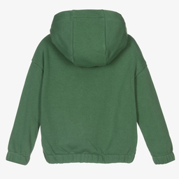 Paul Smith Junior-Green Logo Zip-Up Top | Childrensalon Outlet