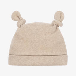 PAZ Rodríguez-قبعة محبوكة لون بيج للأطفال | Childrensalon Outlet