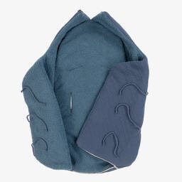 PAZ Rodríguez-Blue Knitted Nest (72cm) | Childrensalon Outlet