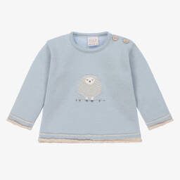 PAZ Rodríguez-Голубой шерстяной свитер | Childrensalon Outlet