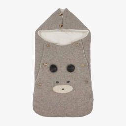 PAZ Rodríguez-Boys Beige Wool Blend Nest | Childrensalon Outlet