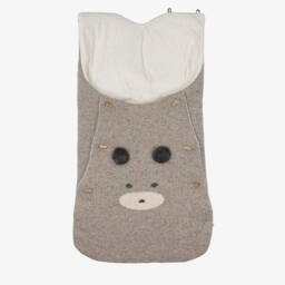 PAZ Rodríguez-Boys Beige Wool Blend Nest | Childrensalon Outlet