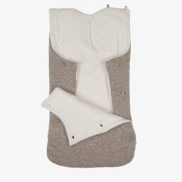 PAZ Rodríguez-Boys Beige Wool Blend Nest | Childrensalon Outlet