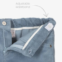 PAZ Rodríguez-Boys Blue Cotton Shorts Set | Childrensalon Outlet