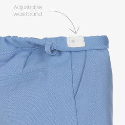 PAZ Rodríguez-Boys Blue Shorts Suit | Childrensalon Outlet