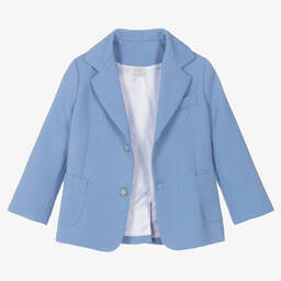 PAZ Rodríguez-Boys Blue Shorts Suit | Childrensalon Outlet