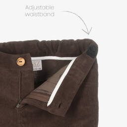 PAZ Rodríguez-Boys Brown & Beige Trouser Set | Childrensalon Outlet